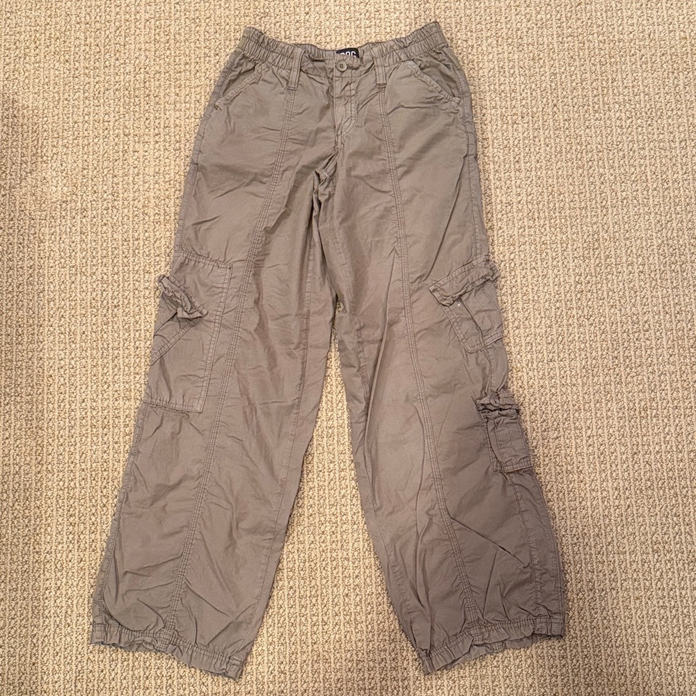 BDG Urban Outfitters Y2K Cargo Pants in Olive Brown